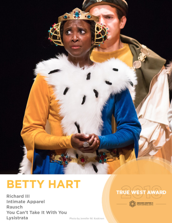 True West Award Betty Hart 